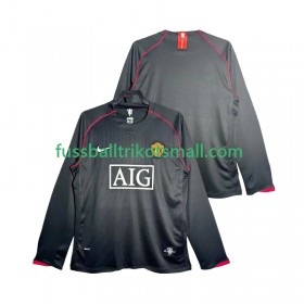 Fußballtrikots Manchester United 2007 2008 Retro Langarm Auswärts-trikot kaufen